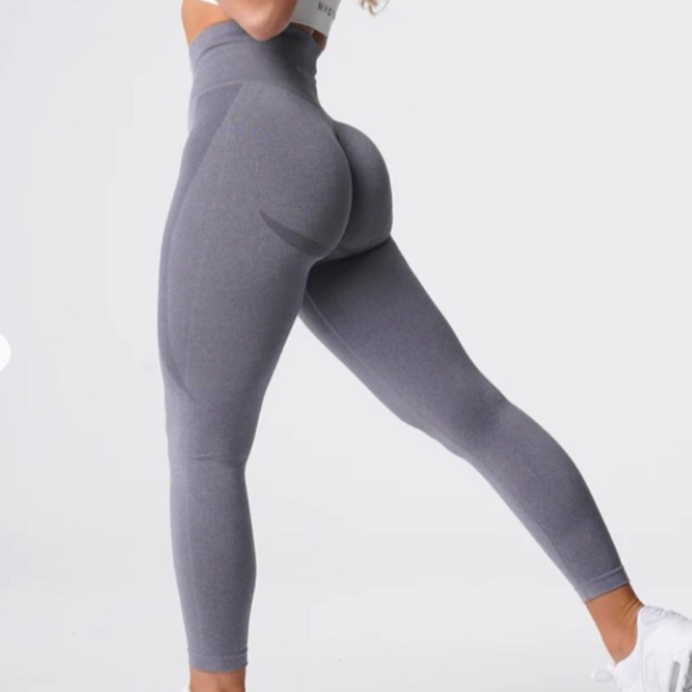NVGTN Grey Contour Seamless Leggings